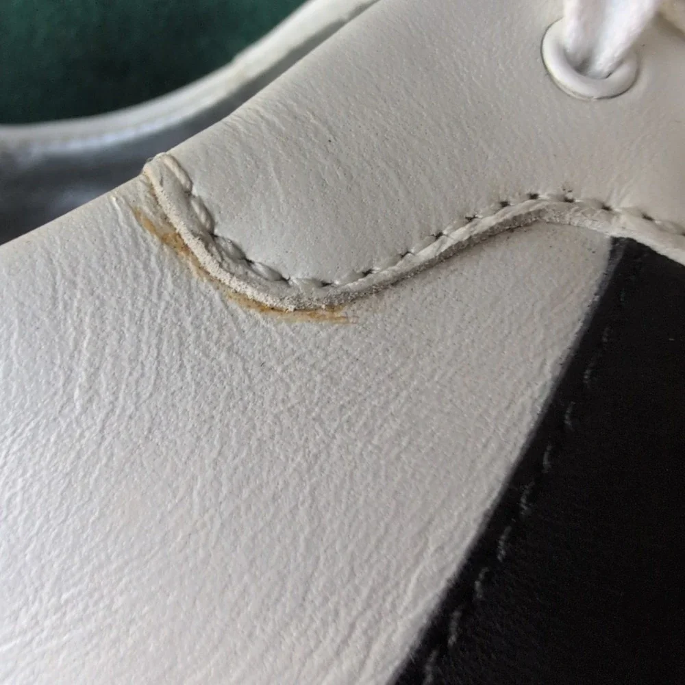 Naturalizer Women's White And Black Lace Up Comfort Sneaker Shoe 8 N - Picture 6 of 7